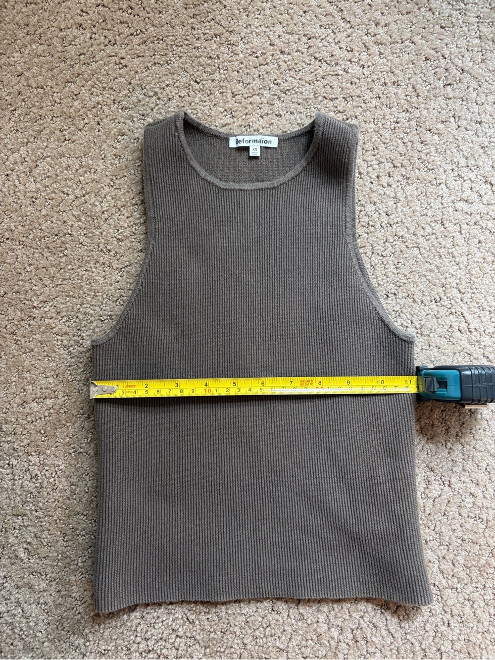 Reformation Ribbed Tank Top - Picture 3 of 6